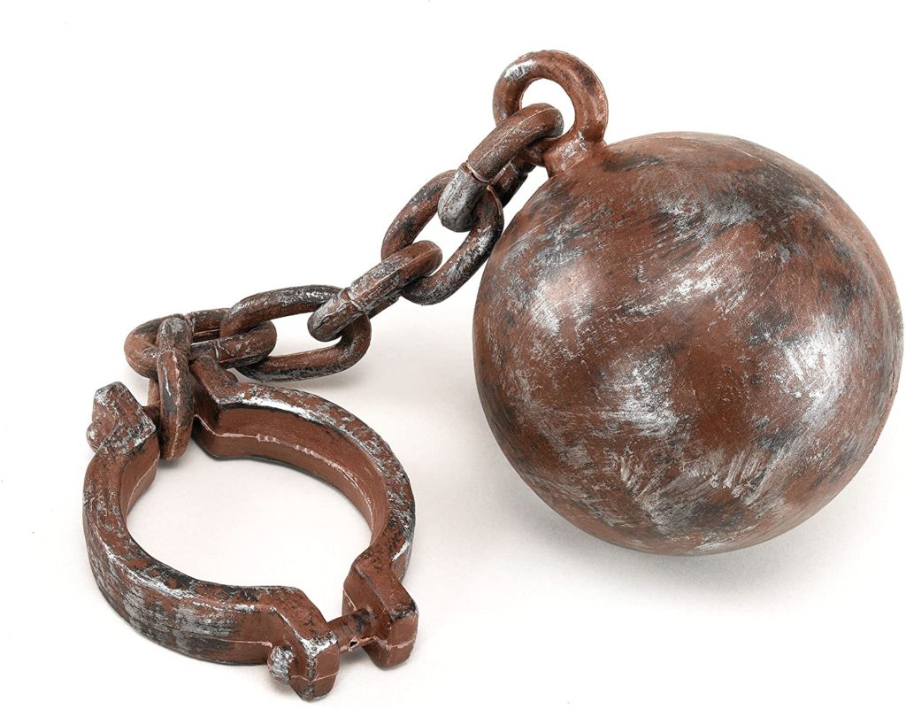 “Ball and Chain” 족쇄? 속박? 아내? OWL Dictionary